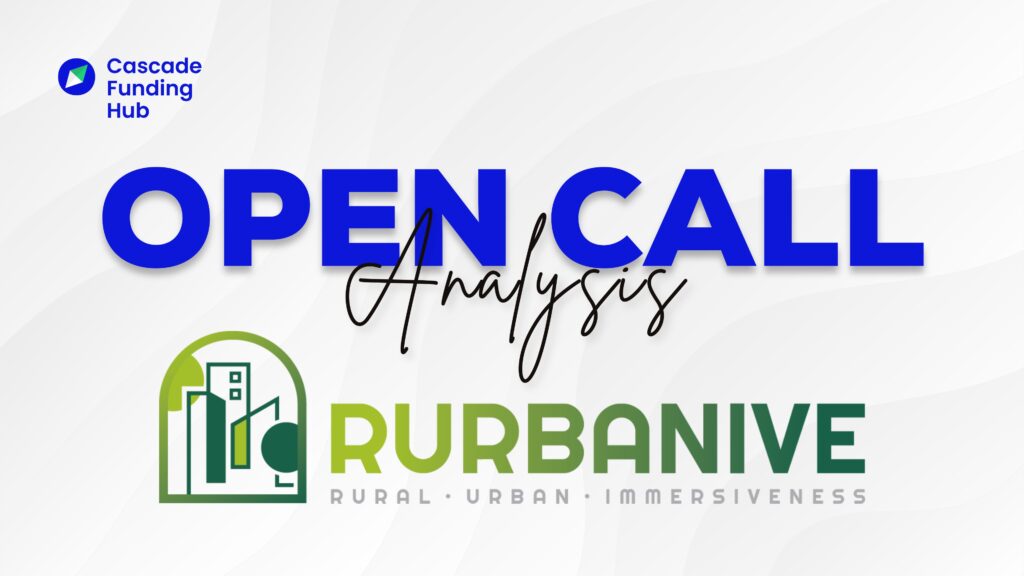 RURBANIVE OPEN CALL ANALYSIS